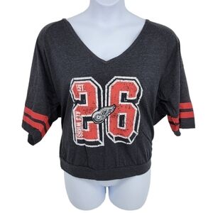 Red Wings # 26 Jersey Faded Style T Shirt Size Xl